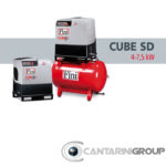 Compressori rotativi a vite FINI CUBE SD: DA 4 A 7,5 KW