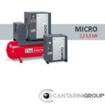 Compressori rotativi a vite FINI MICRO: da 2,2 a 5,5 kW